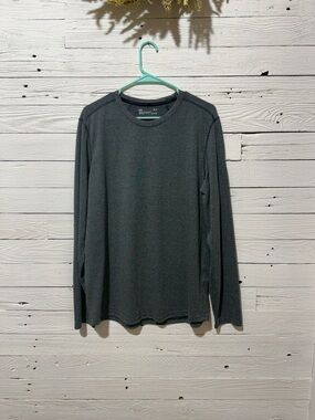 Under Armour Men's Long-Sleeve Crewneck Shirt - Charcoal Gray